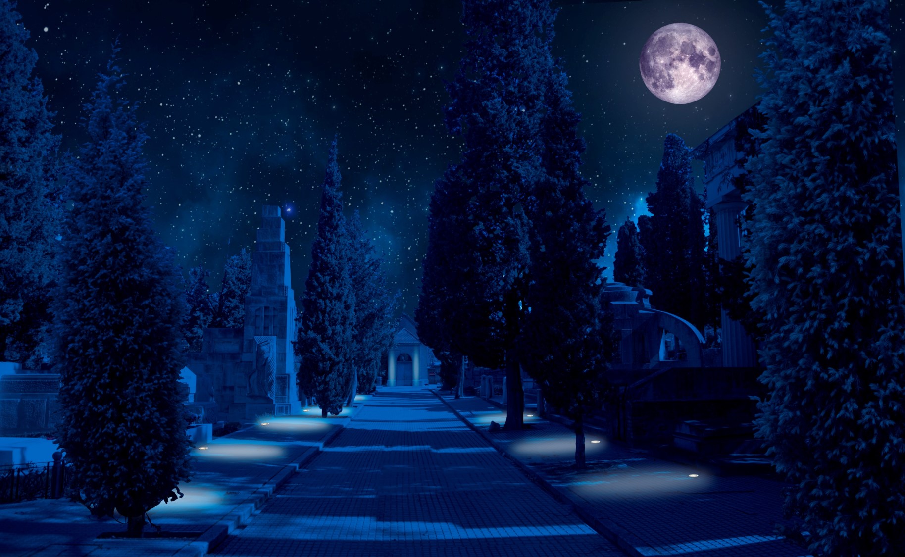 Visitas nocturnas Cementerio Civil Servicios Funerarios de Madrid
